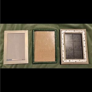 Set of Three Decorative Picture Frames